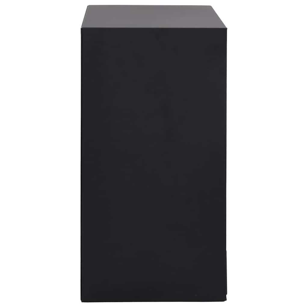 Smykkeskrin 10-lags med urholdere 29x20,5x40,5 cm sort - number 6.