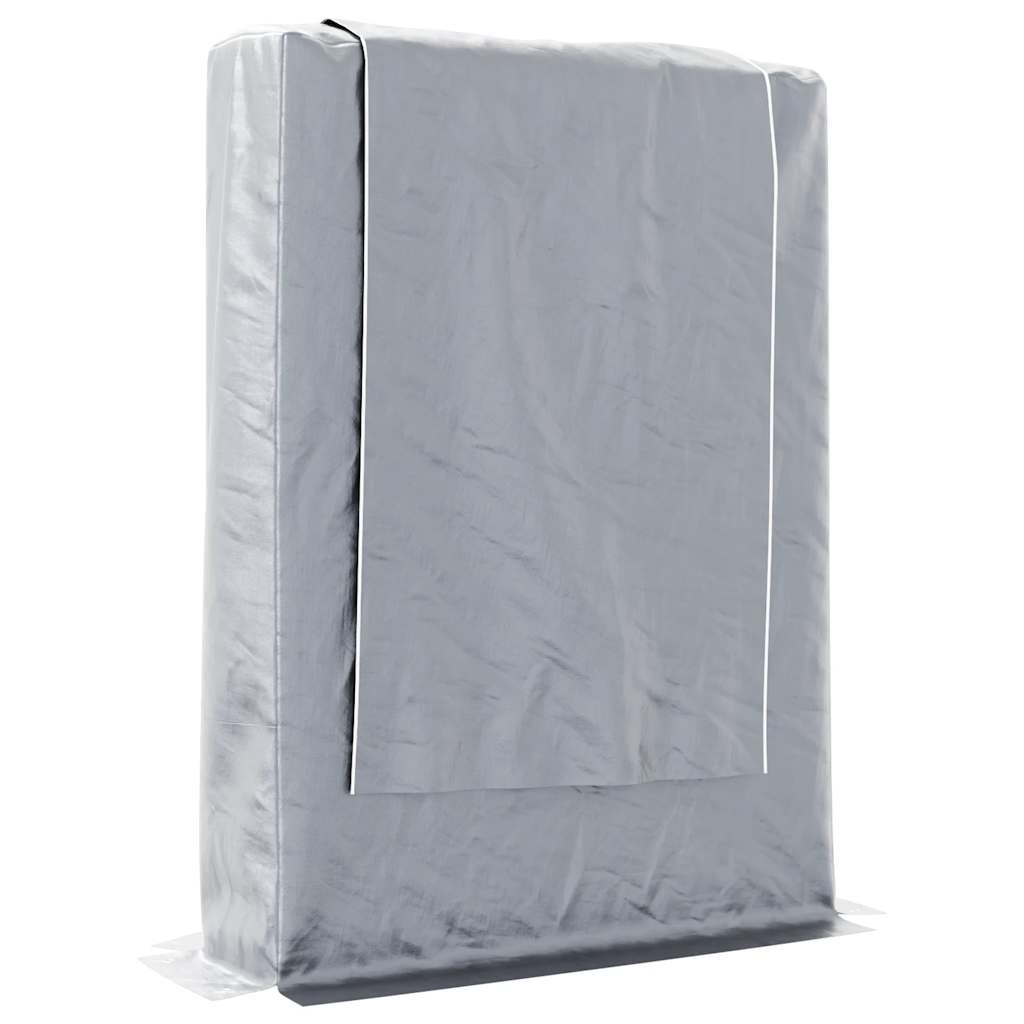 Burning rack galvanized steel - 100 x 25 x 150 cm, with rainbag - number 6.