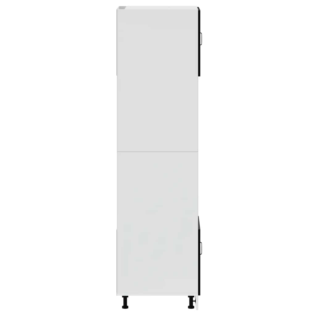 Ovnskap pc -er. lucca konstruert tre - svart, 2, over skapet 60 cm, 1 - number 6.