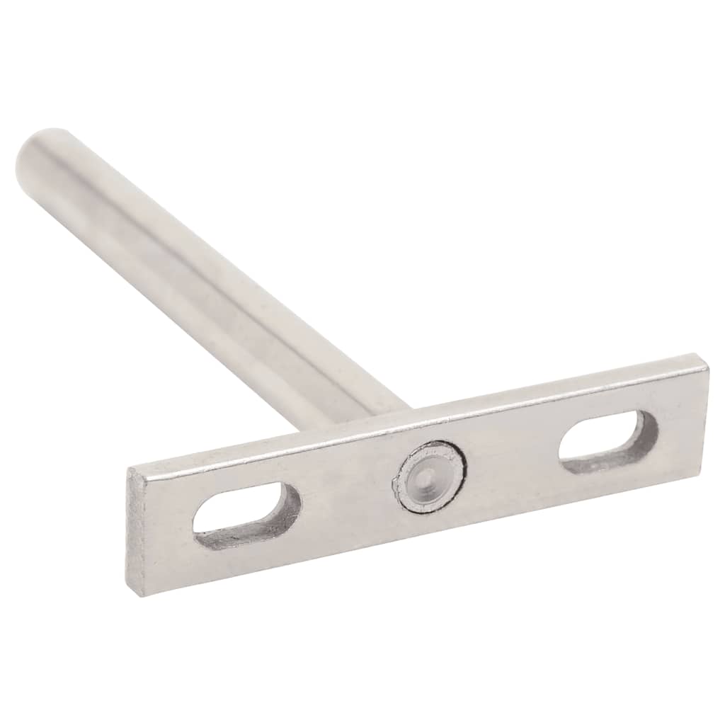 Flydende hyldeknægte 12 stk. usynlige ø10x100 mm kulstofstål - 10 x 100 mm, 1 - number 6.