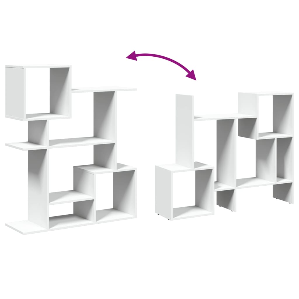 Polica za knjige/sobna pregrada izrađeno od drva - umjetnički hrast, 70 x 24 x 193 cm, 1 - number 8.