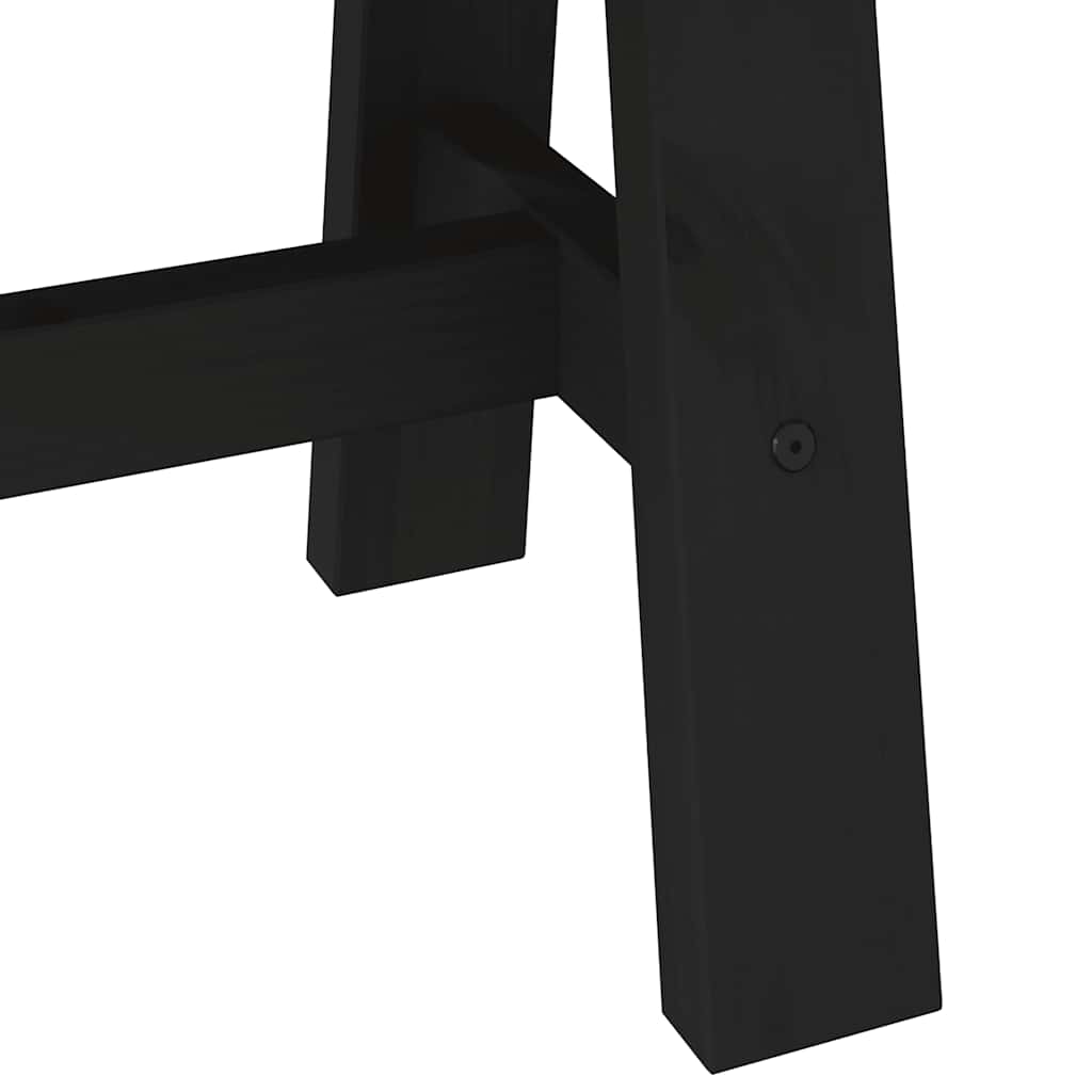 Ława jadalna noain nogi w kształcie litery a 180x40x45 cm lite drewno sosna - number 7.