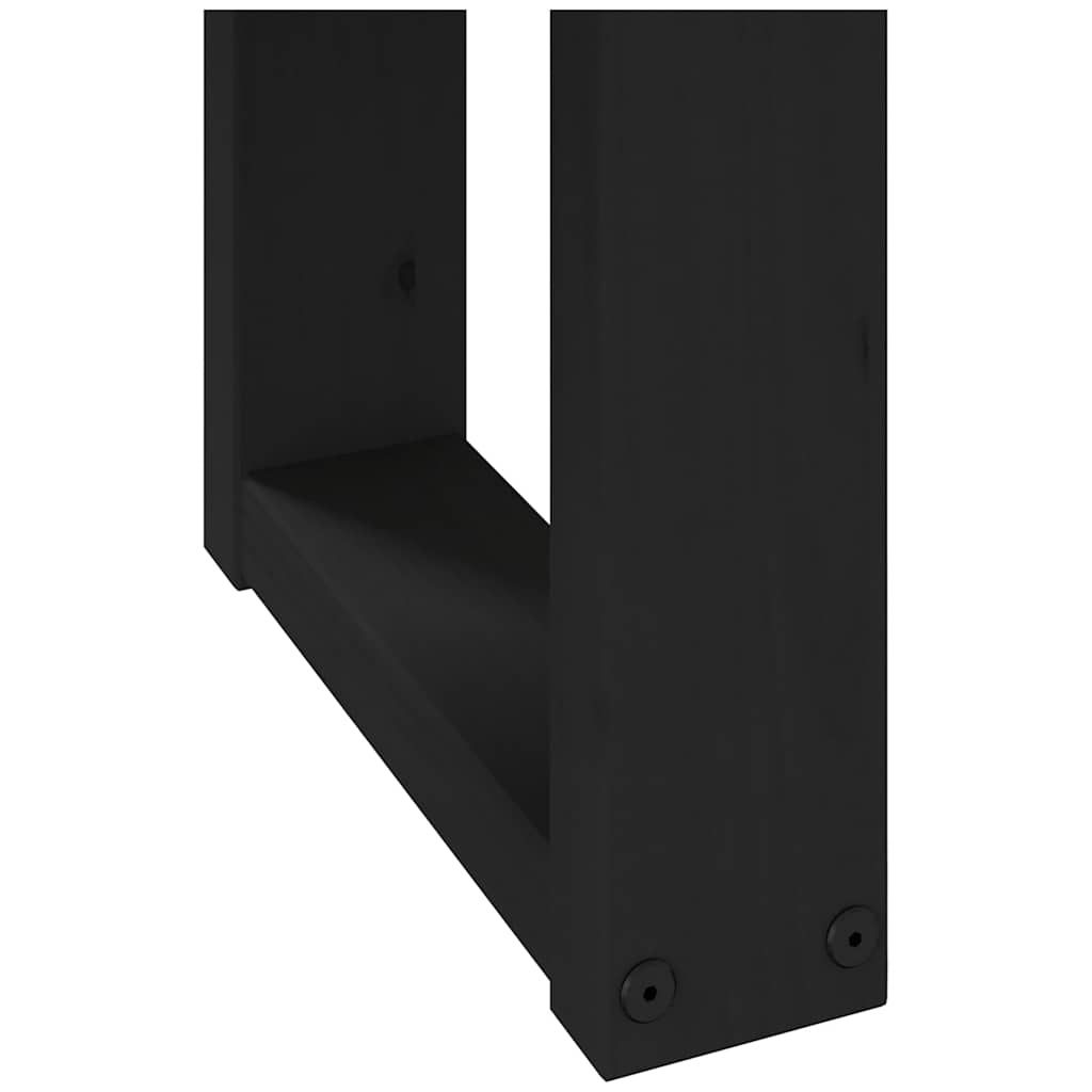 Ława jadalna noain nogi w kształcie litery u 180x40x45 cm lite drewno sosna - number 7.