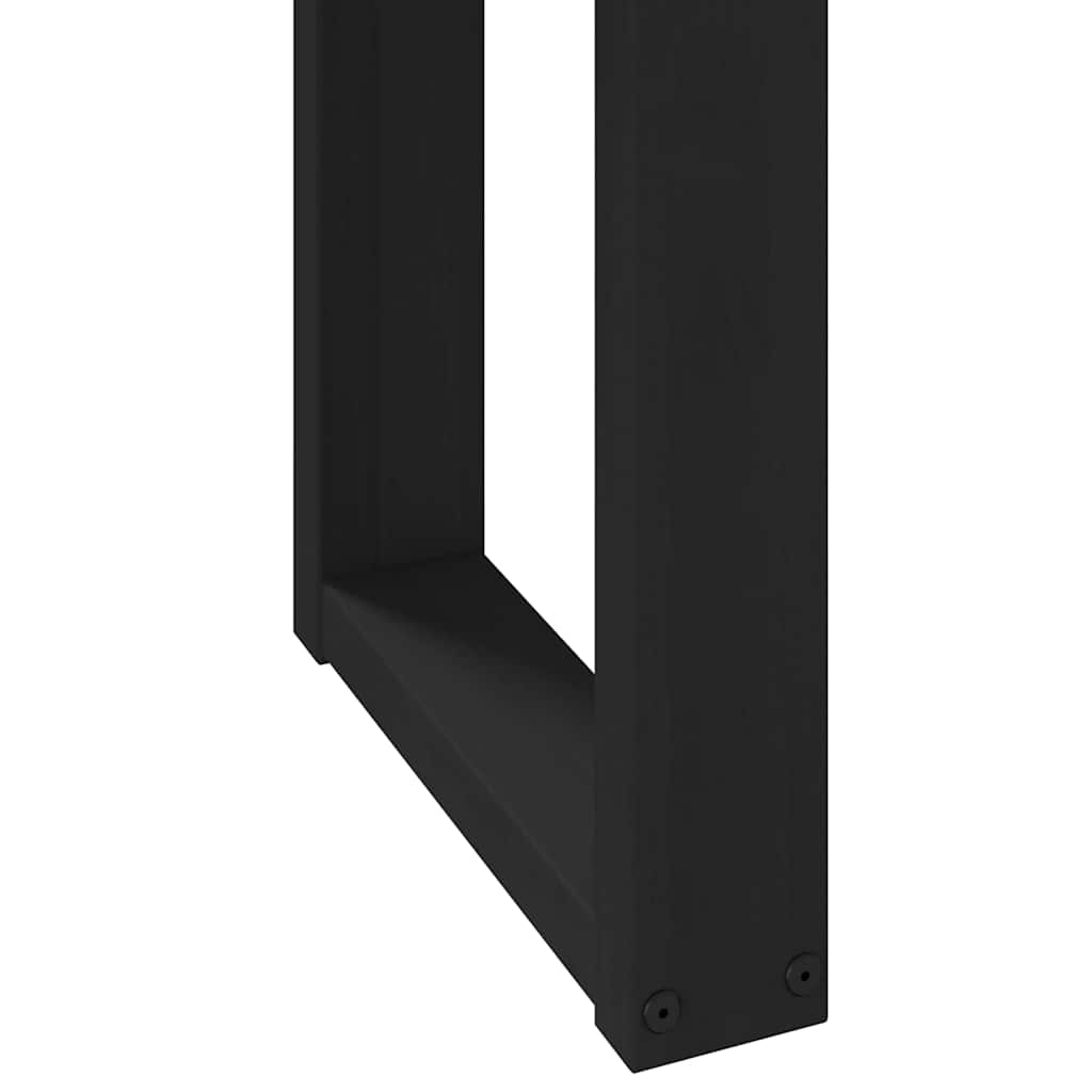 Stol noain noge u obliku slova u 120x50x75cm puno drvo bor - number 7.