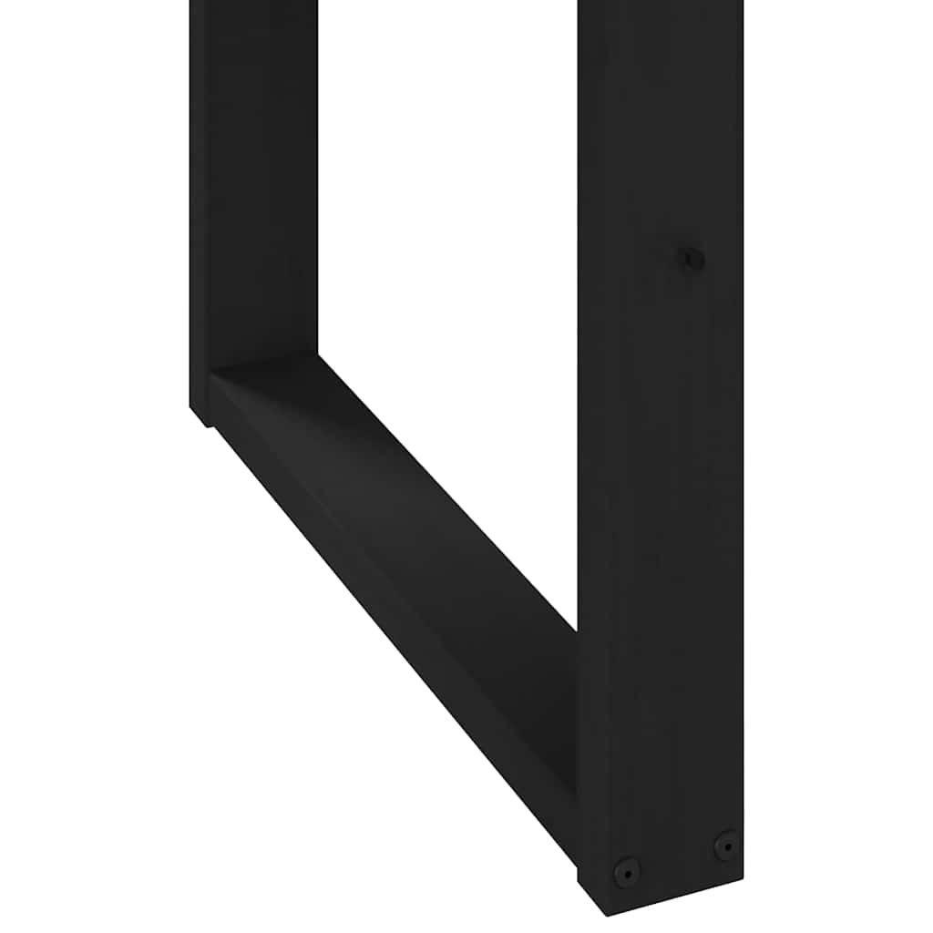 Spisebord noain a-formede ben 160x90x75 cm heltre furu - 160 x 90 cm, 1, u-form - number 7.