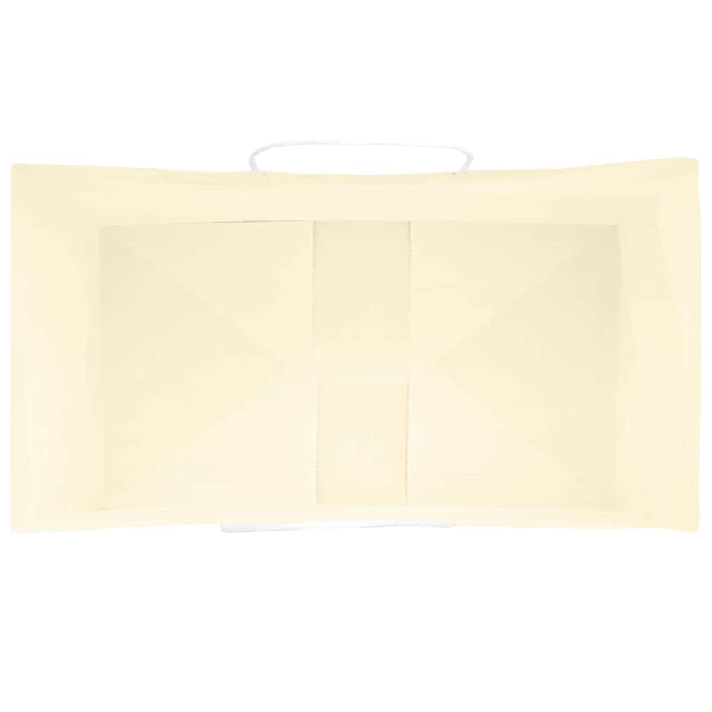 Vreće od kraft papira kom. sa ručkom - žuta, 15 x 8 x 21 cm, 50 - number 8.