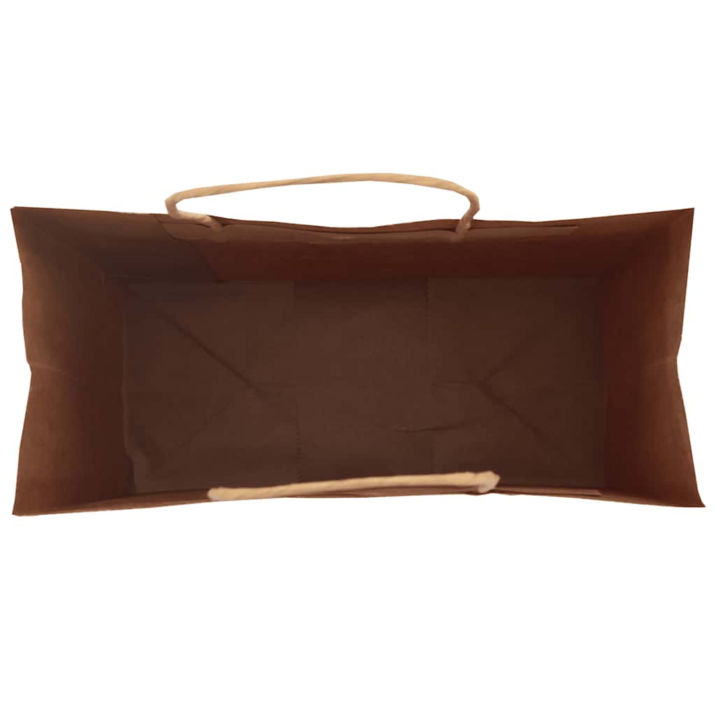 Snaga papirnate vrećice par. s ručkom - crveno, 18 x 8 x 22 cm, 50 - number 8.