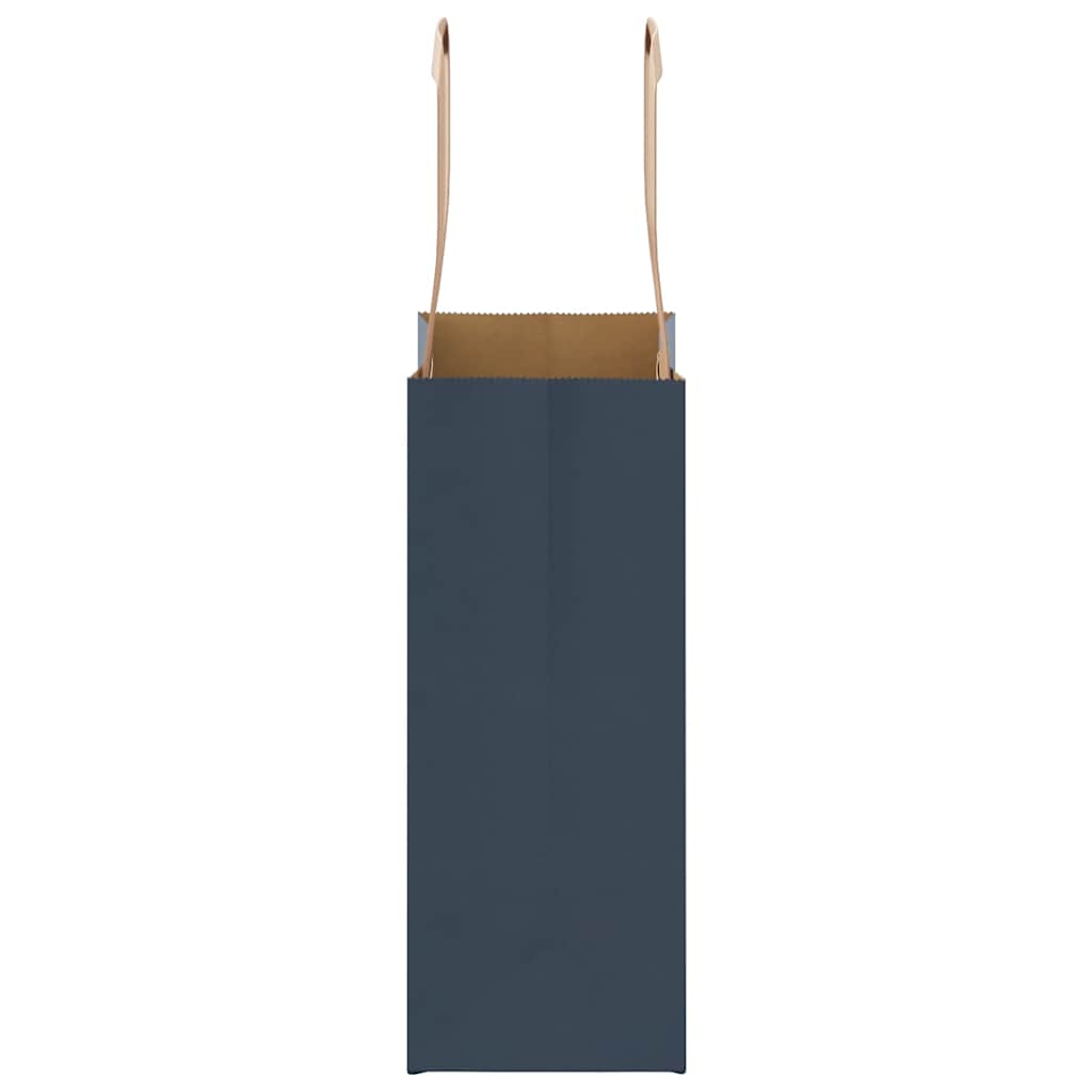 Snaga papirnate vrećice par. s ručkom - plava, 15 x 8 x 21 cm, 50 - number 6.