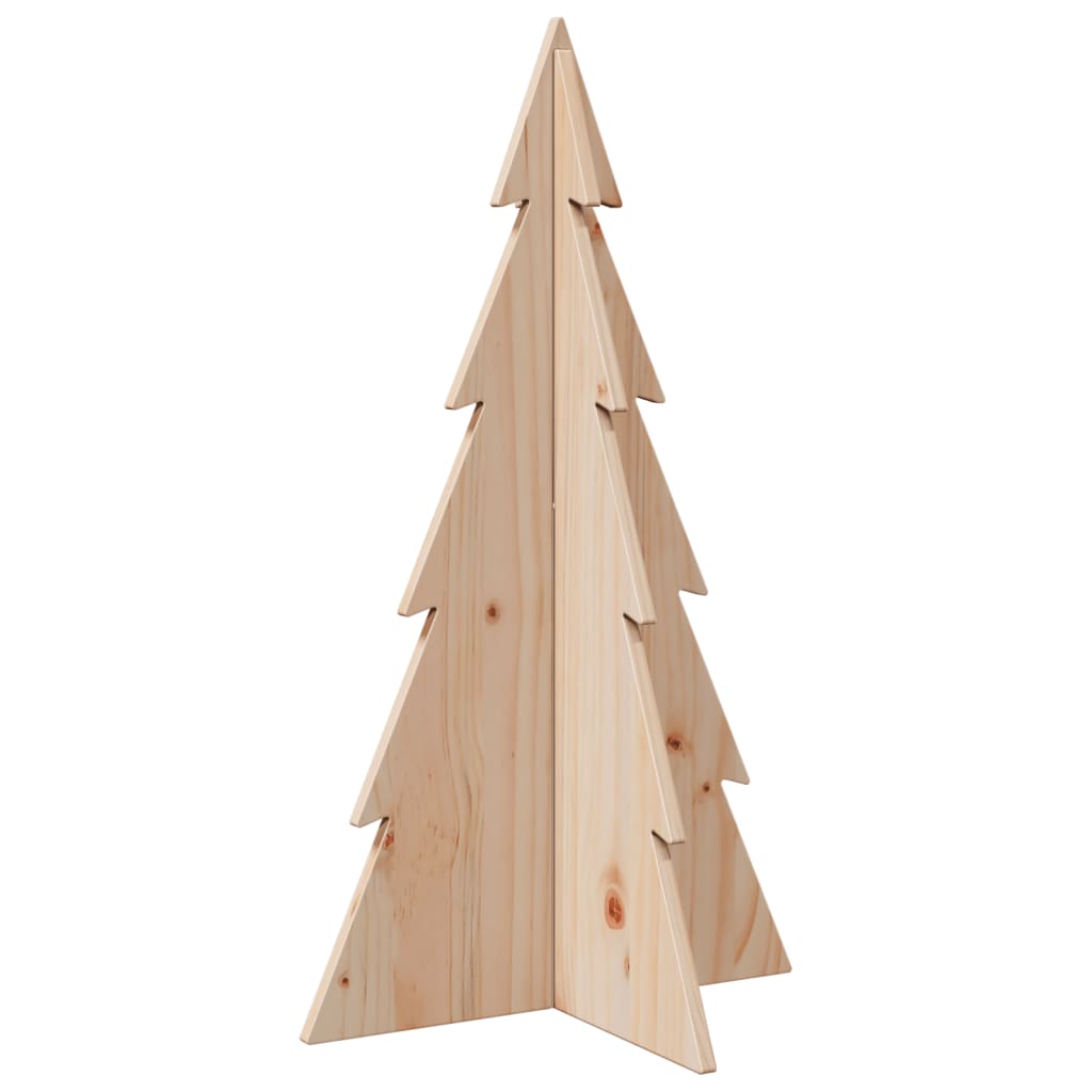 Decorative christmas tree solid pine trees - couleurs naturelles, 80 cm, 1 - number 2.