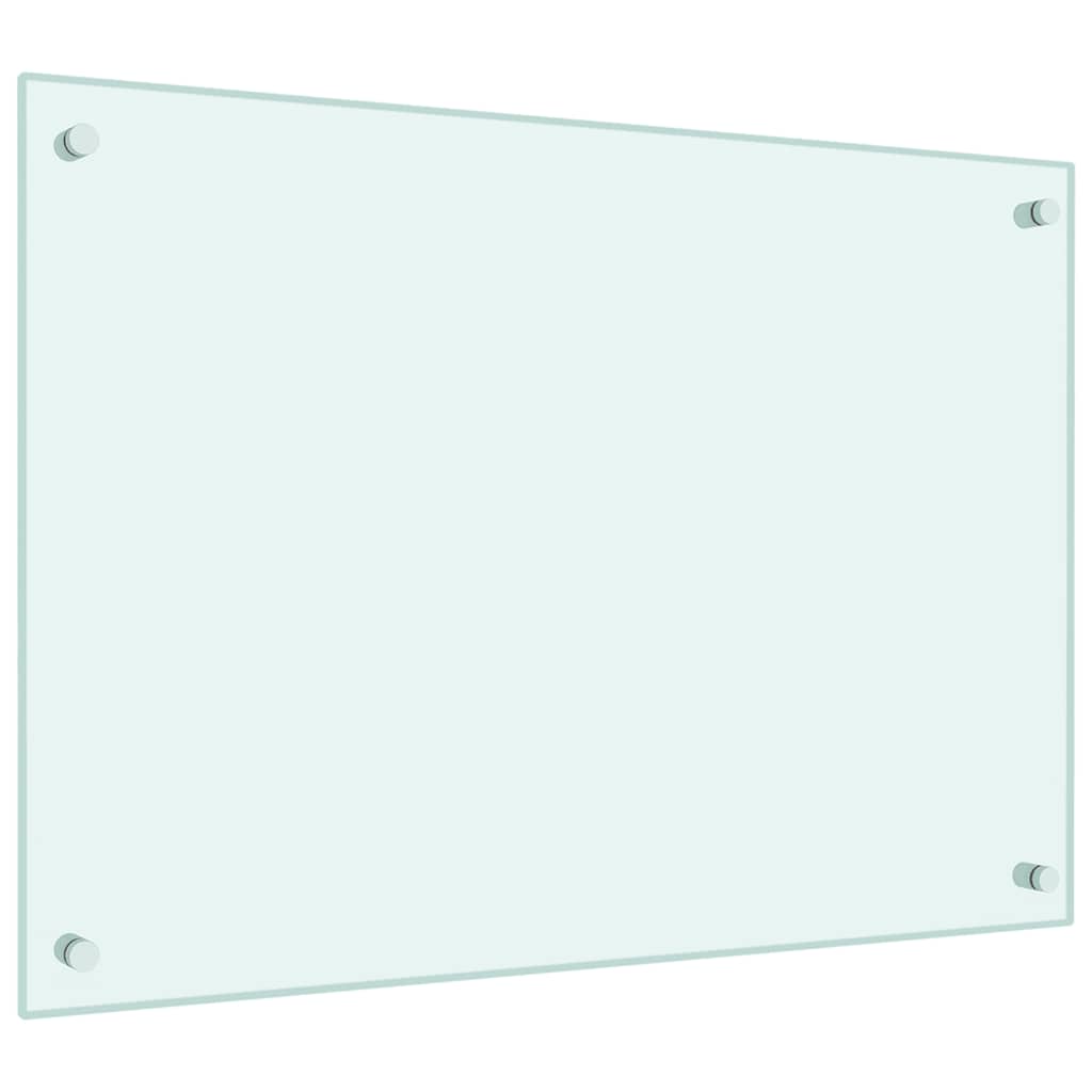 Stænkplader stk. hærdet glas - hvid, 70 x 50 cm, 2 - number 5.