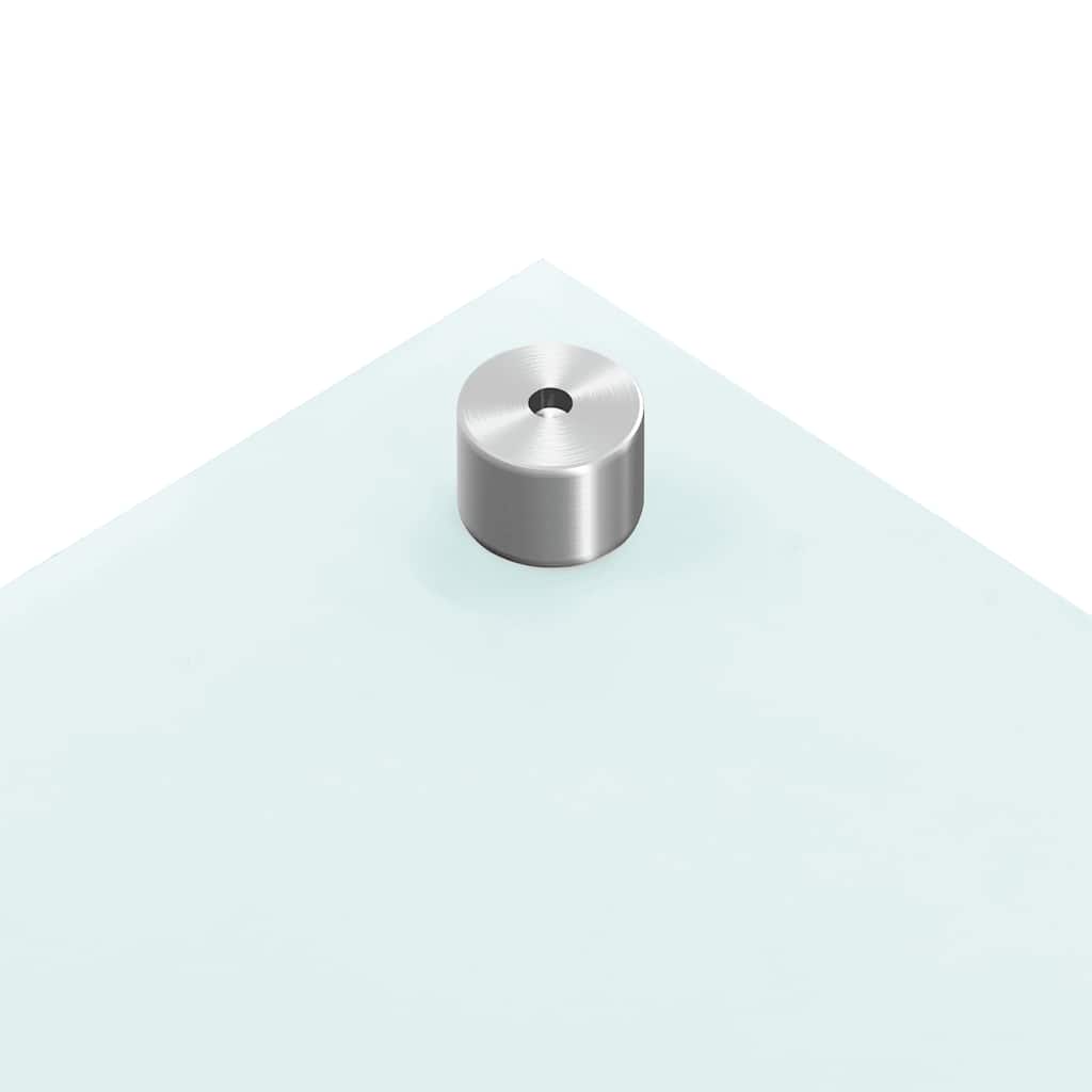 Stænkplader stk. hærdet glas - hvid, 70 x 50 cm, 2 - number 8.