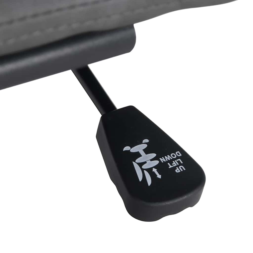 Obrotowy fotel biurowy tkanina - czarny - number 10.