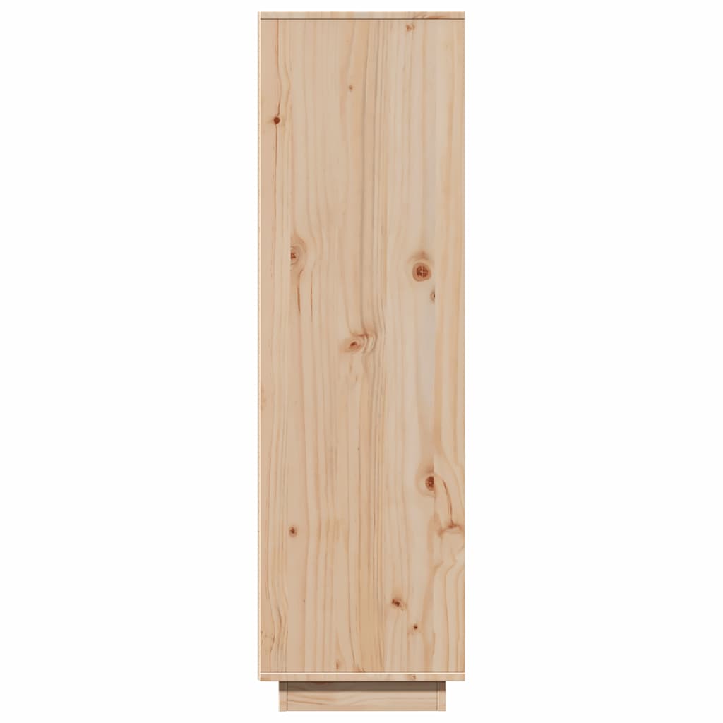 Højskab 89x34x116,5 cm massivt fyrretræ - naturfarvet, 1 - number 6.