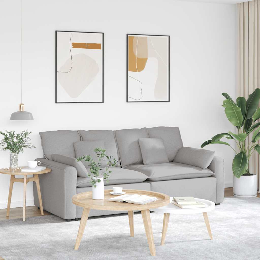 Modulsofa med hynder - skygrå - number 1.