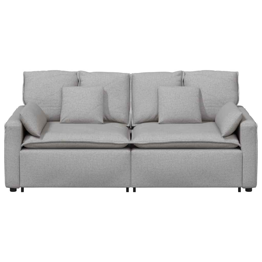 Modulsofa med hynder - skygrå - number 4.