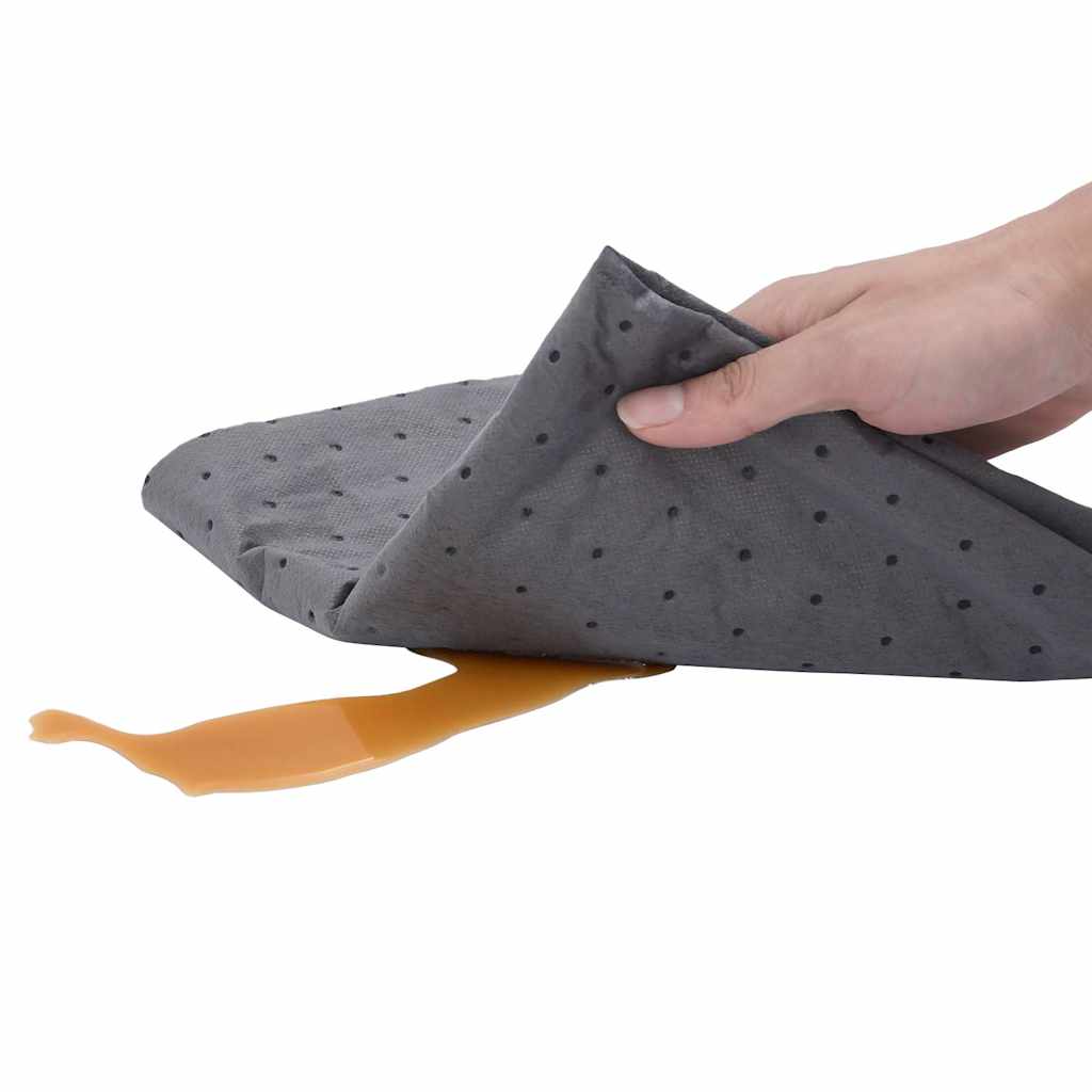 Oil-absorbing cushion 40x1000 cm grey - number 5.