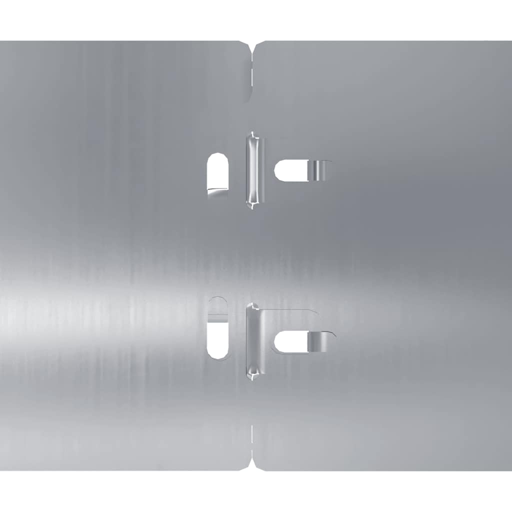 Lawn kanter datorer. - galvaniserat stål, 10 x 103 cm, 10 - number 7.