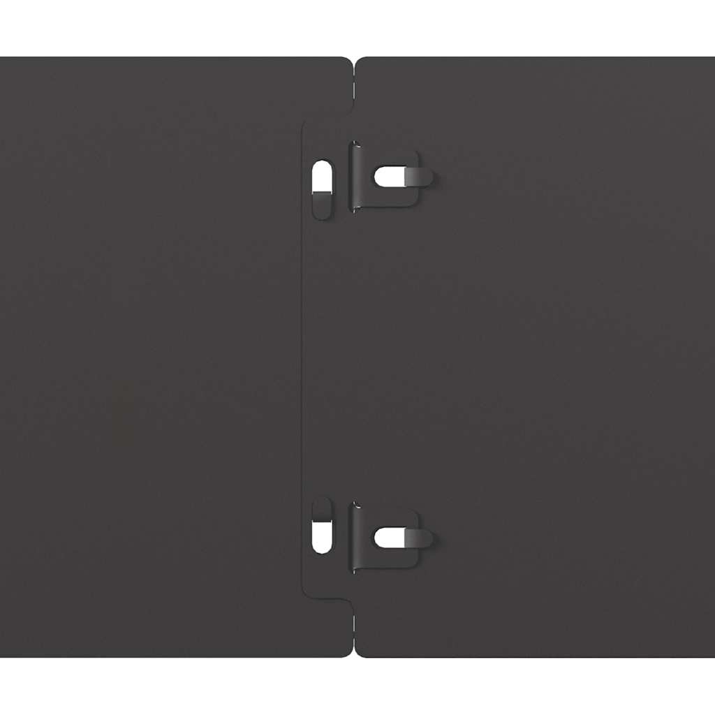 Plænekanter stk. koldvalset stål - sort, 15 x 103 cm, 10 - number 7.