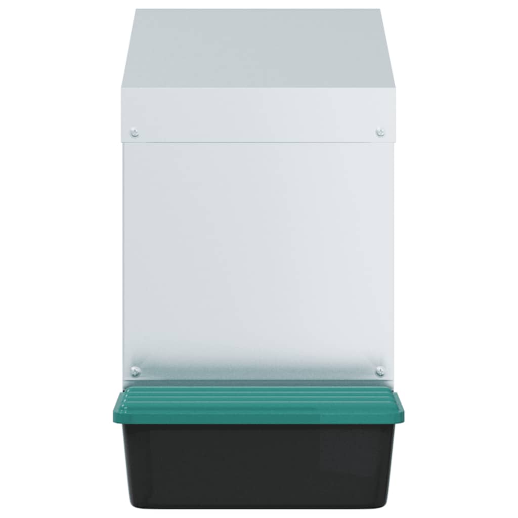 Nichoir pour les poulets 1 pièce en acier galvanisé mural - 26,5 x 50 x 46 cm - number 5.