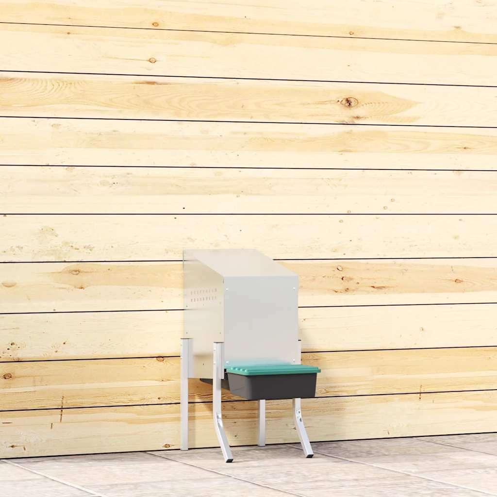 Nichoir pour poulets 1 pièce avec des jambes en acier galvanisé - number 1.