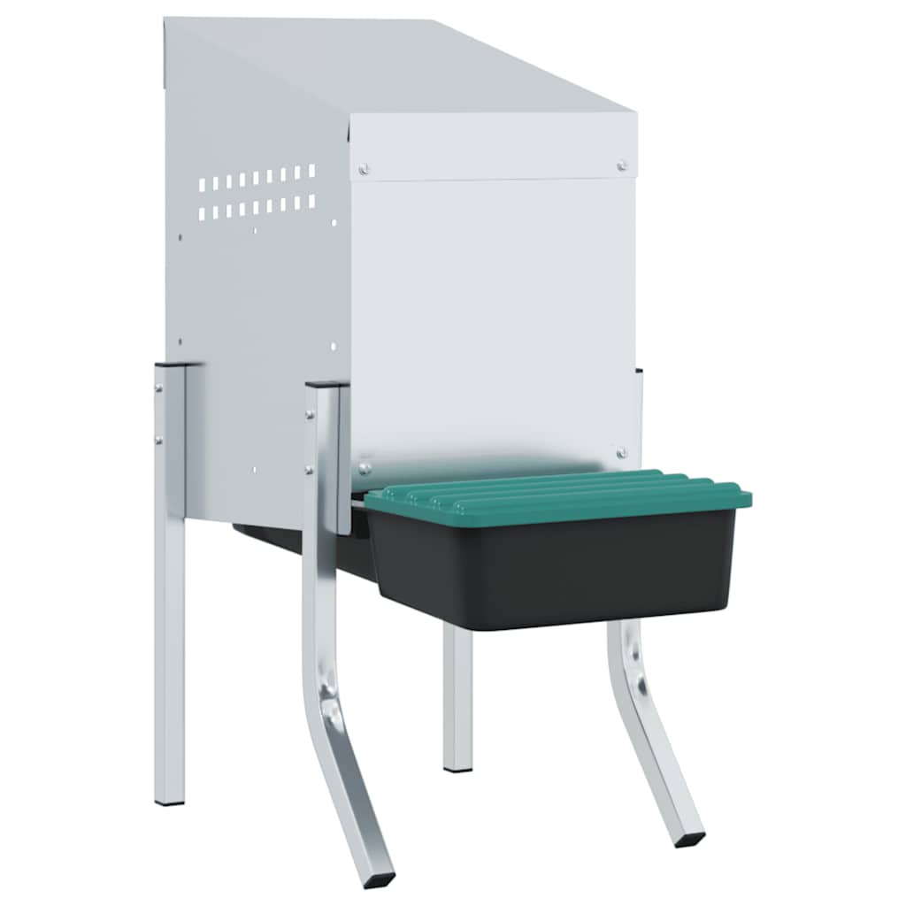 Nichoir pour poulets 1 pièce avec des jambes en acier galvanisé - number 2.