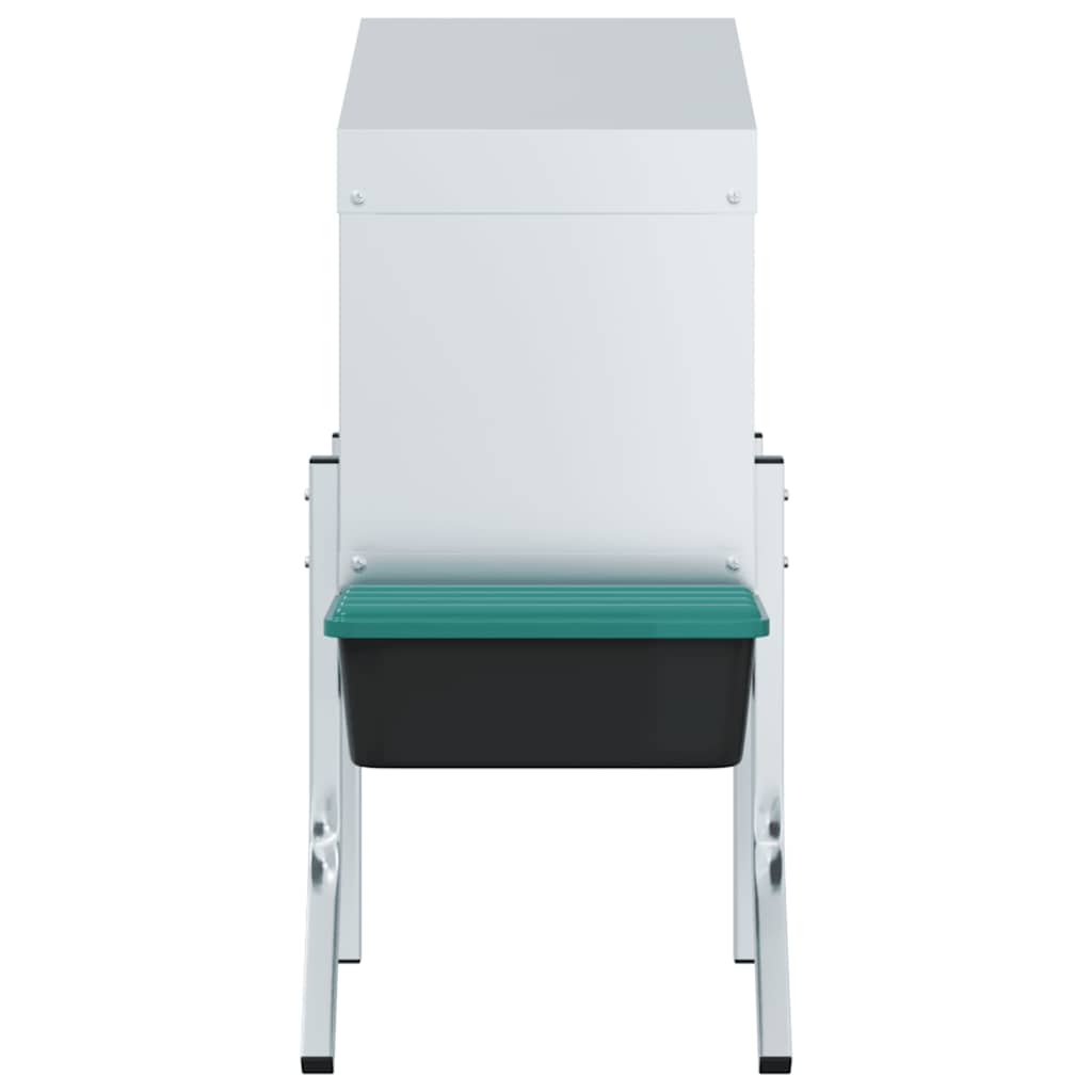 Nichoir pour poulets 1 pièce avec des jambes en acier galvanisé - number 5.