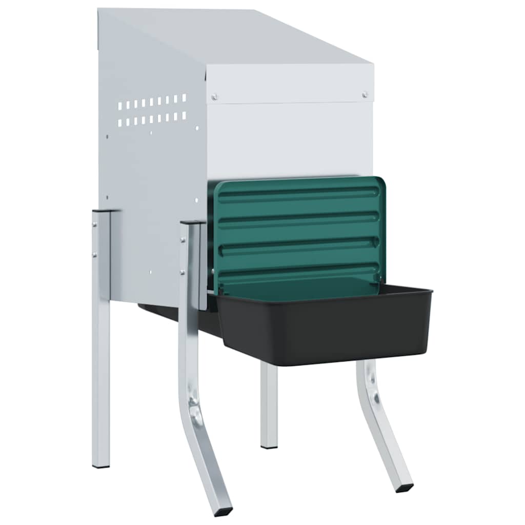 Nichoir pour poulets 1 pièce avec des jambes en acier galvanisé - number 4.