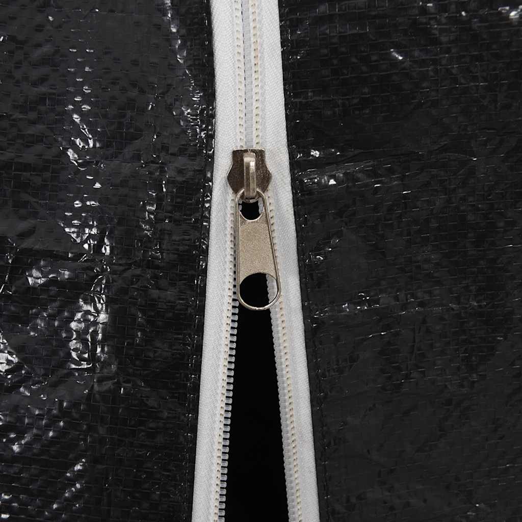 Burning rack with rainbag galvanized steel - 150 x 60 x 200 cm - number 11.