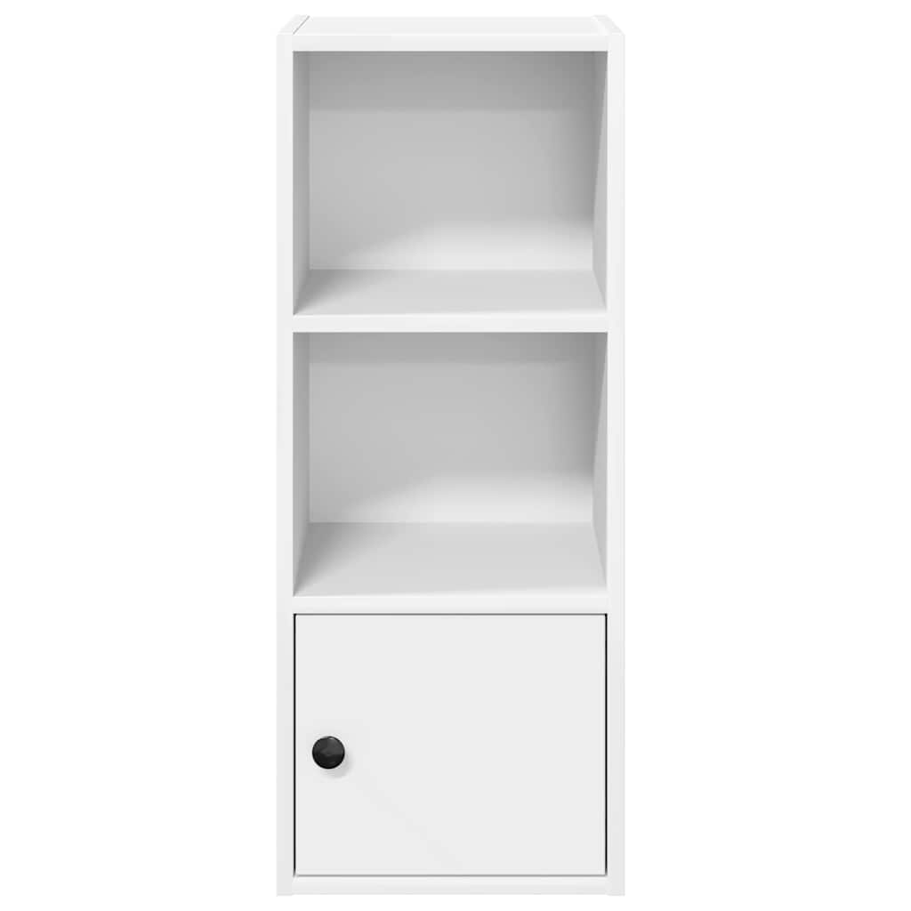 Bogreol 31x24x77 cm konstrueret træ - hvid, 1, 77 cm - number 5.