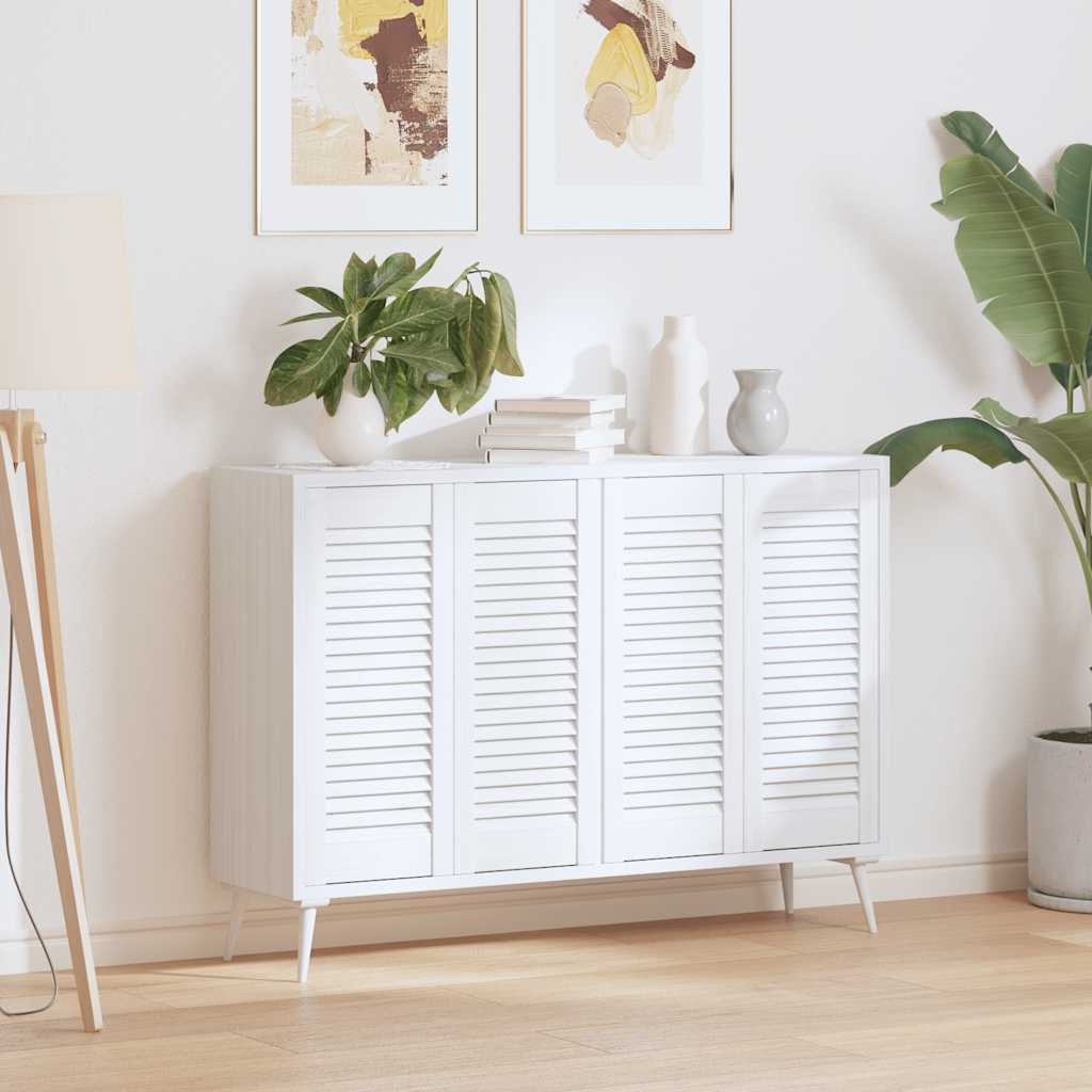 Vrata ormara pc. 69x29,5 cm dizajn lamela - bijela, 69 x 29,5 cm, 4 - number 3.