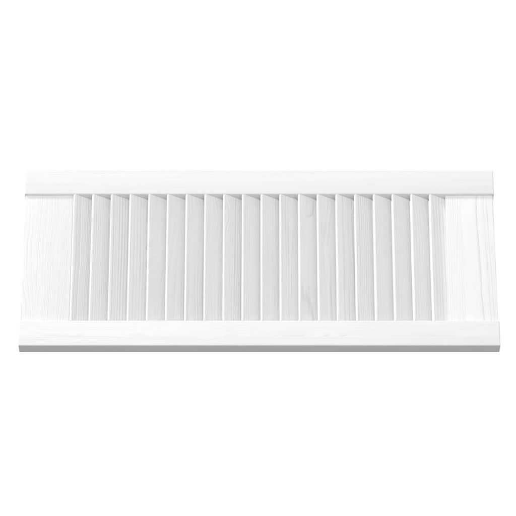 Vrata ormara pc. 69x29,5 cm dizajn lamela - bijela, 69 x 29,5 cm, 4 - number 6.