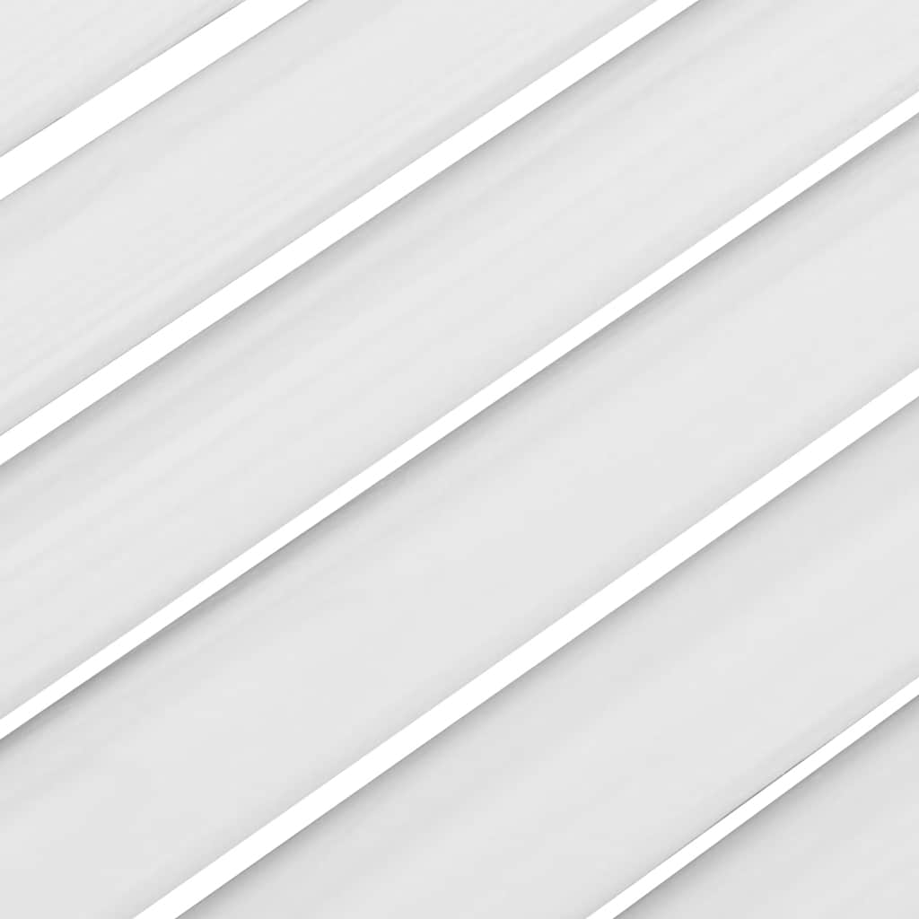 Skabslåge 99x29,5 cm lameldesign - hvid, 99 x 29.5 cm, 1 - number 9.