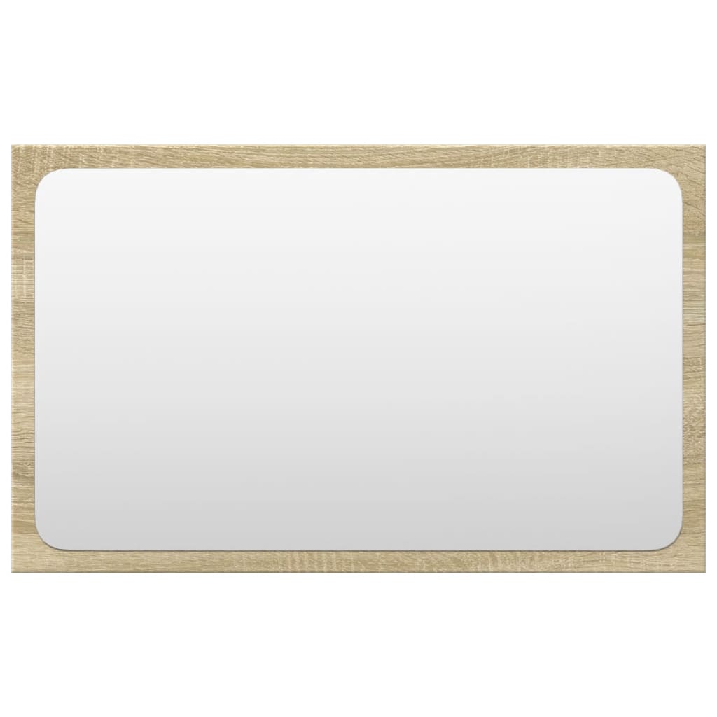 Zestaw mebli łazienkowych elementy z drewna klejonego - dąb sonoma, 4 - number 5.