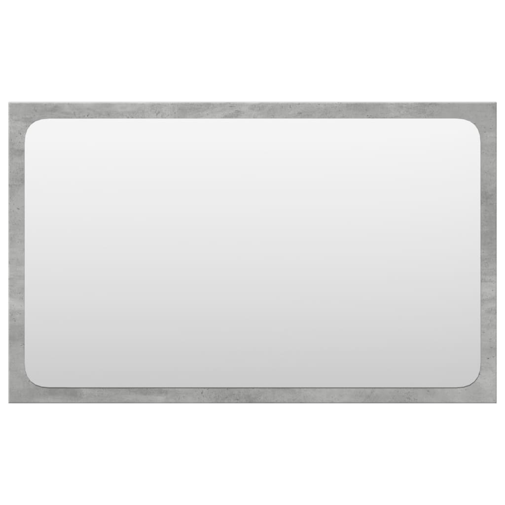 Baderomsmøbelsett 3 deler konstruert tre - betonggrå, 60 x 38,5 x 46 cm, 1 - number 5.