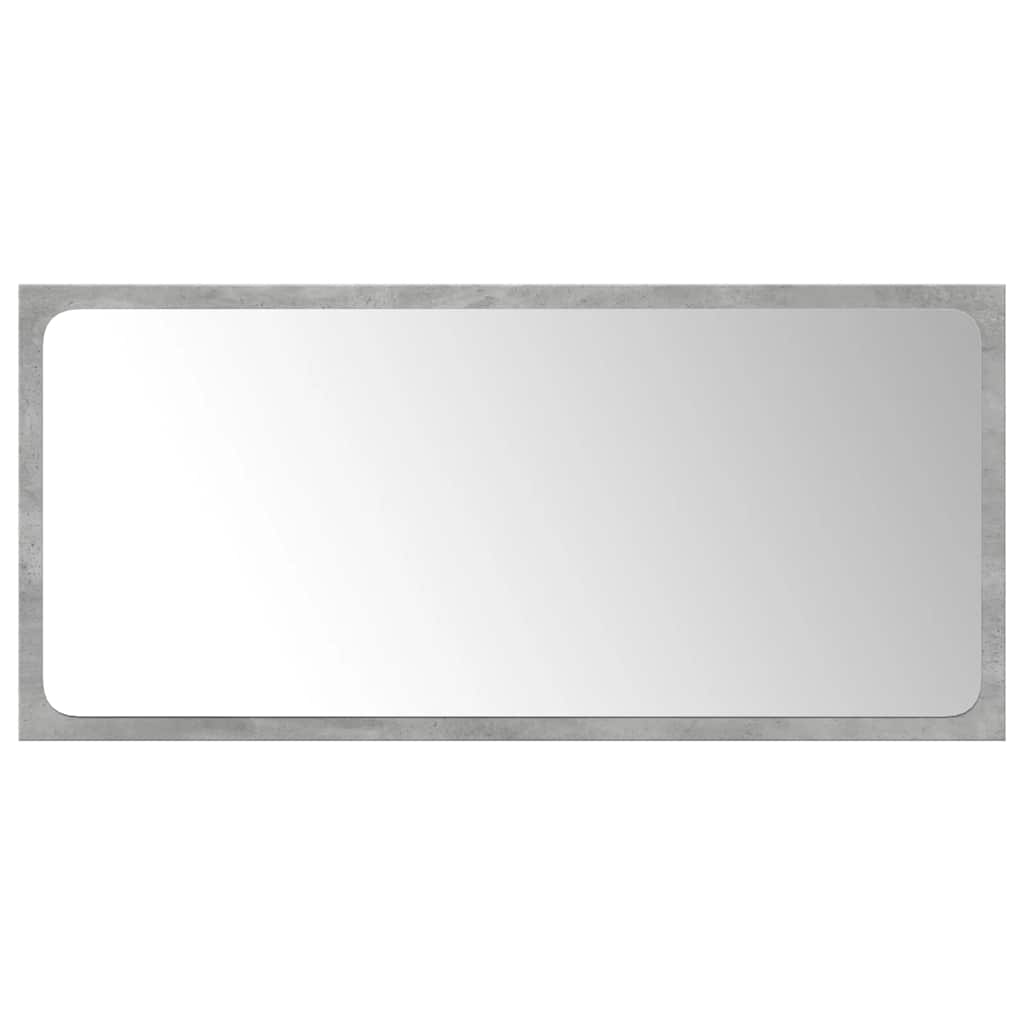 Namještaj set za kupaonicu 3 dijela konstruirana drvena betonska siva - number 5.