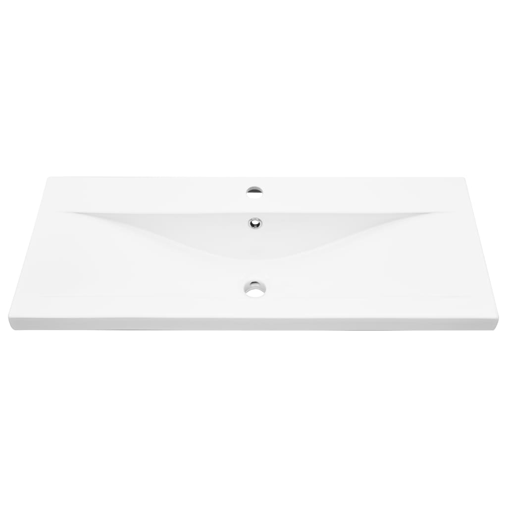 Baderomsmøbelsett 4 deler konstruert tre - sonoma eik, 90 x 38,5 x 46 cm + 30 x 30 x 80 cm, 1 - number 11.