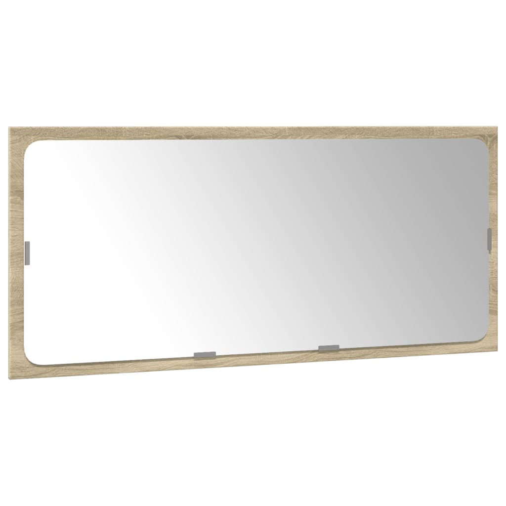 Møbelsæt til badeværelse 3 dele konstrueret træ - sonoma-eg, 1 - number 9.