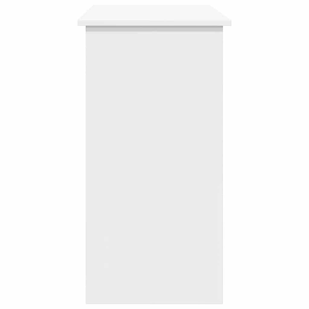 Desktop 80x40x75 cm konstruert tre - hvit - number 5.
