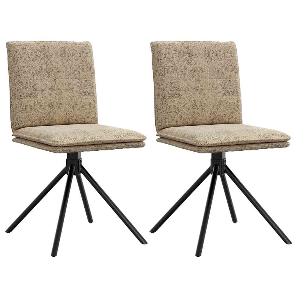 Krzesło jadalne jasnoszary imitacja zamszowe sanki - number 1.