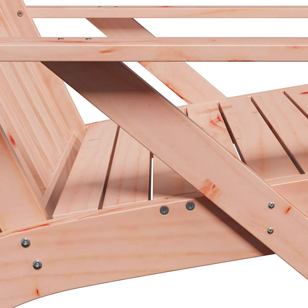 Adirondack-havestole 2 stk. 75x77x77 cm massivt douglasgran - number 7.