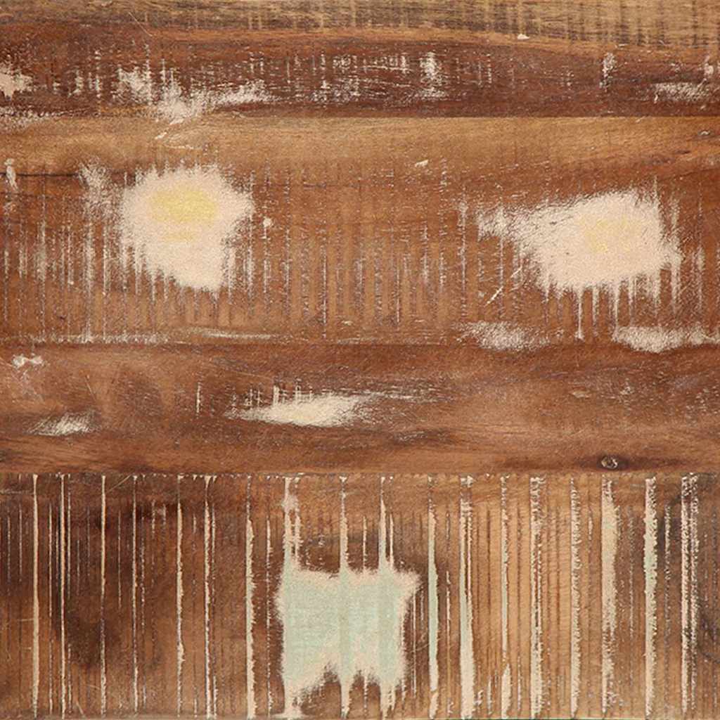 Sengebord 2 stk. 40x32x46 cm massivt resirkulert tre - number 10.