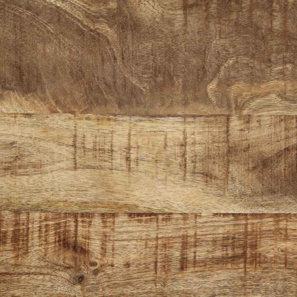 Sofabord 90x50x38 cm massivt ru mangotræ - number 10.