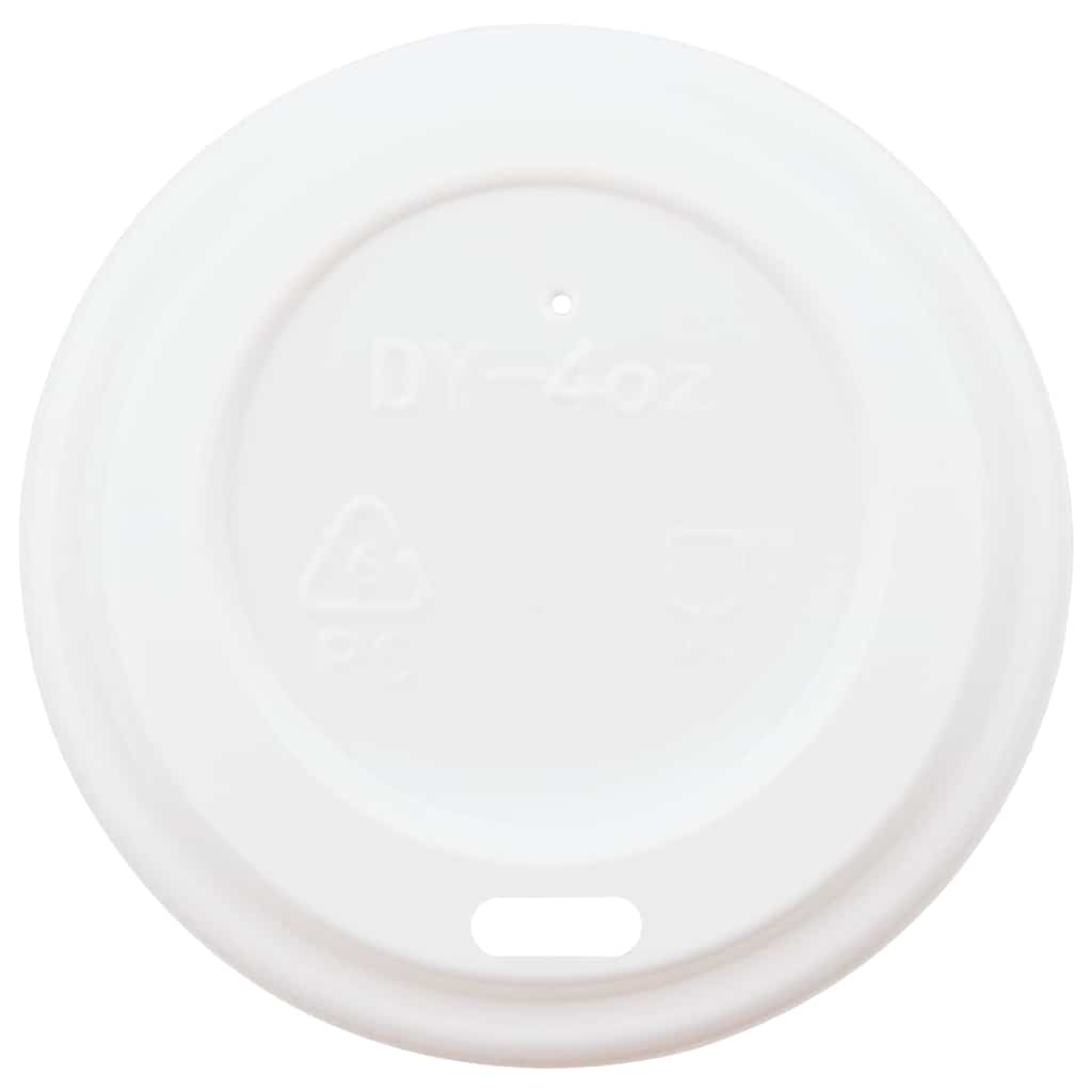Poklopac za papirnatu čašu ø60 mm 4 oz 1000 kom. bijela plastika - 60 mm, 1 - number 3.