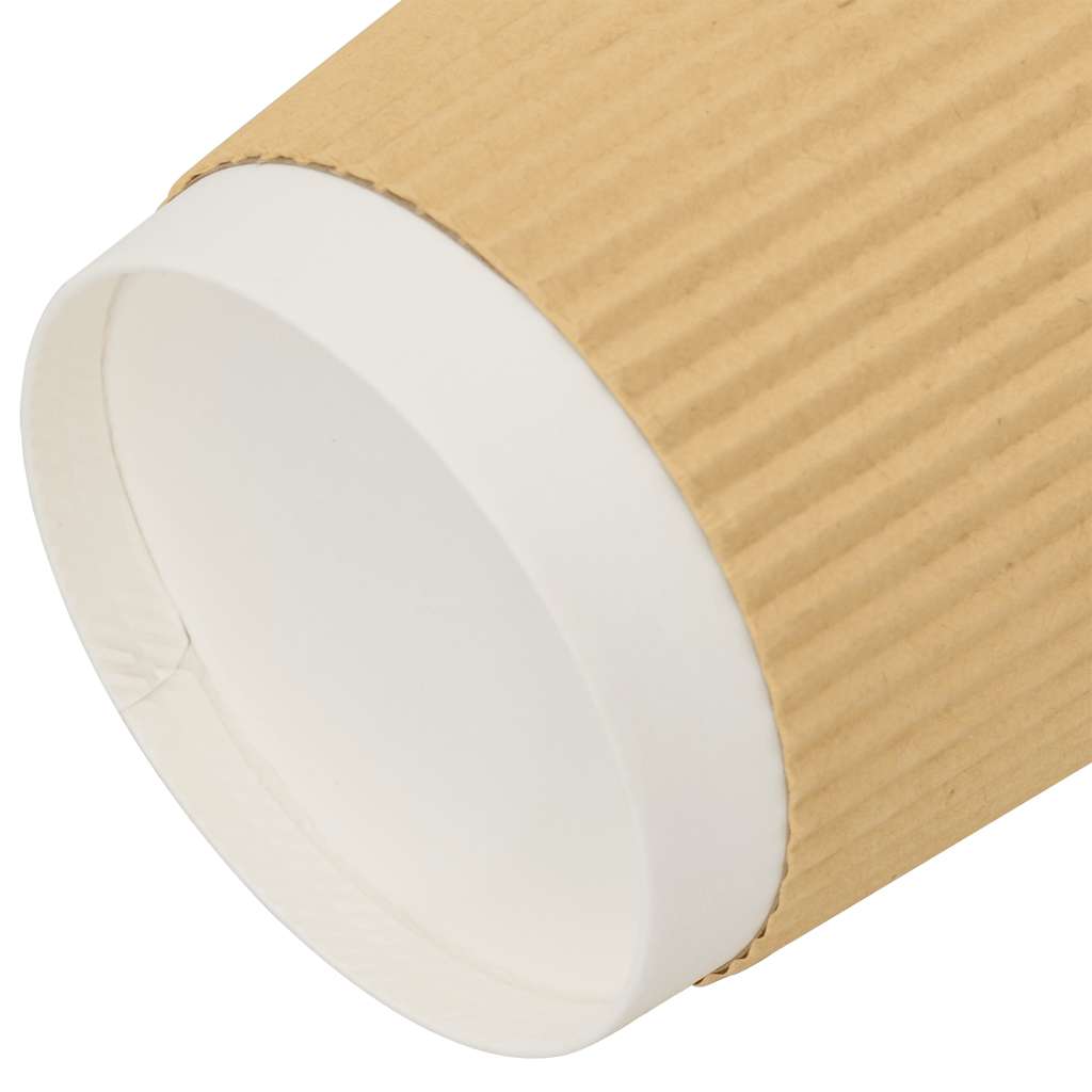 Papirnate šalice za kavu 500 kom. 16 oz 400 ml smeđa - number 6.