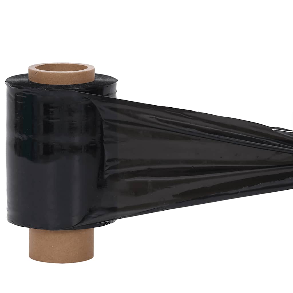 Film estirable 10 uds 23 µm 10 cm x - negro, 150 m - number 8.