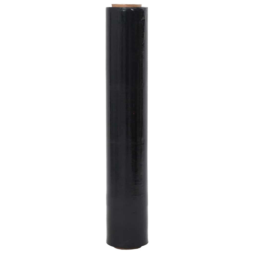 Pcs de película de estiramiento 20 µm - negro, 50 cm x 150 m, 2 - number 4.