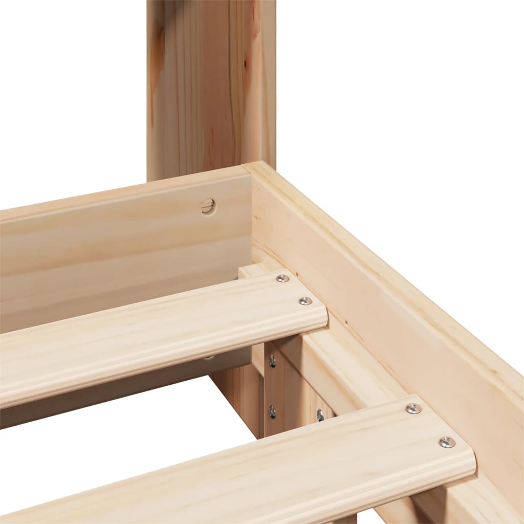 Rama łóżka bez masywnej sosny - natrustal, 160 x 200 cm - number 9.