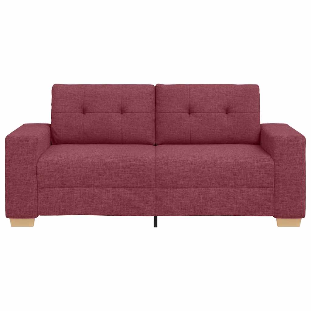 Love sofa fabric - vinrød, 181 x 77 x 82 (w x d x h), 140 cm - number 4.