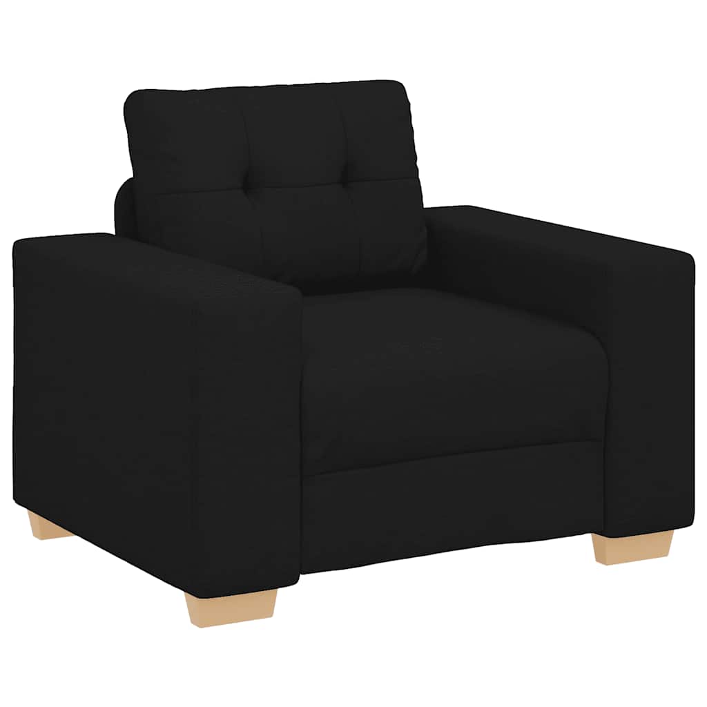 Sofastol 59 cm tkanina - crna - number 2.