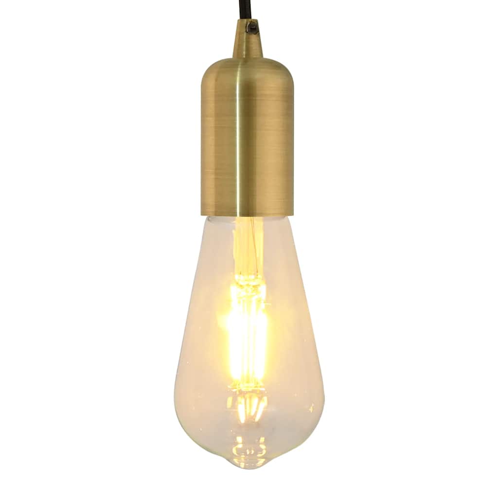 Lampeholdere 2 stk e27 - bronze, 41 x 86 mm - number 1.